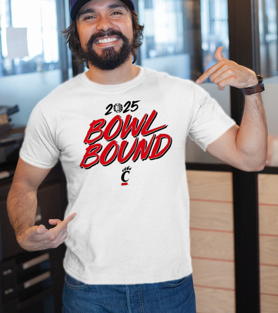 Cincinnati Bearcats 2025 Bowl Bound T-Shirt