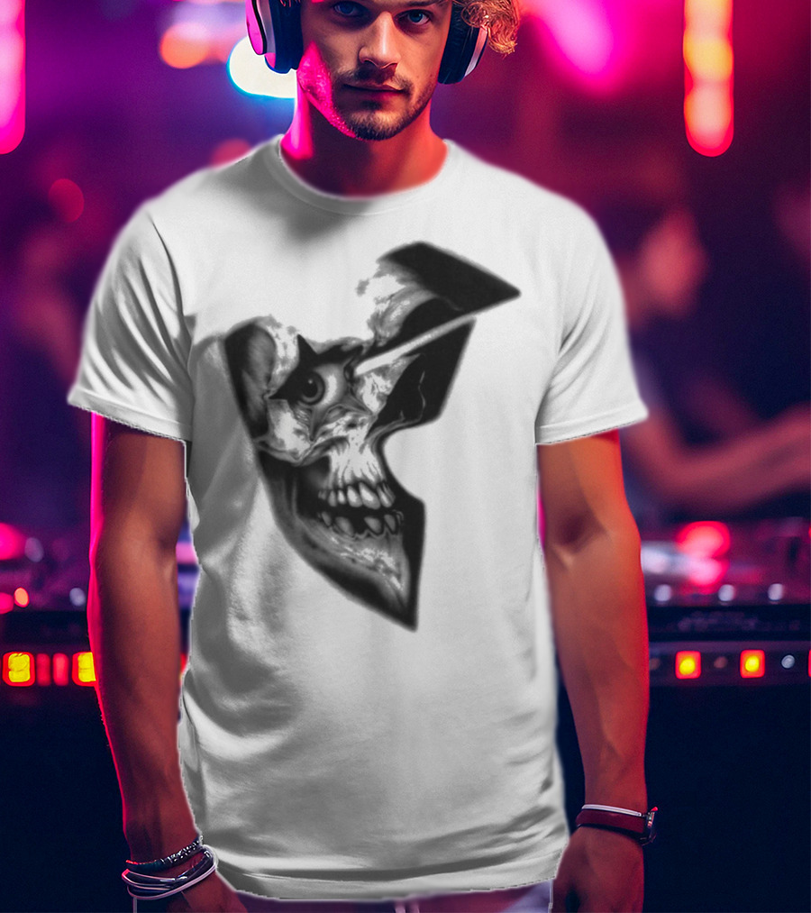 Famous Stars And Straps Skull Boh Iconic Symbol T-Shirt
