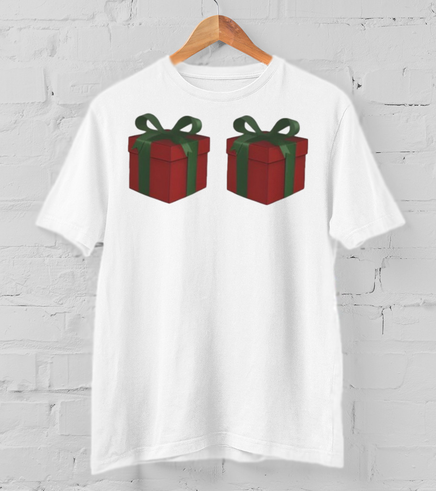 Just Here For The Presents Gifts Holiday Humor T-Shirt