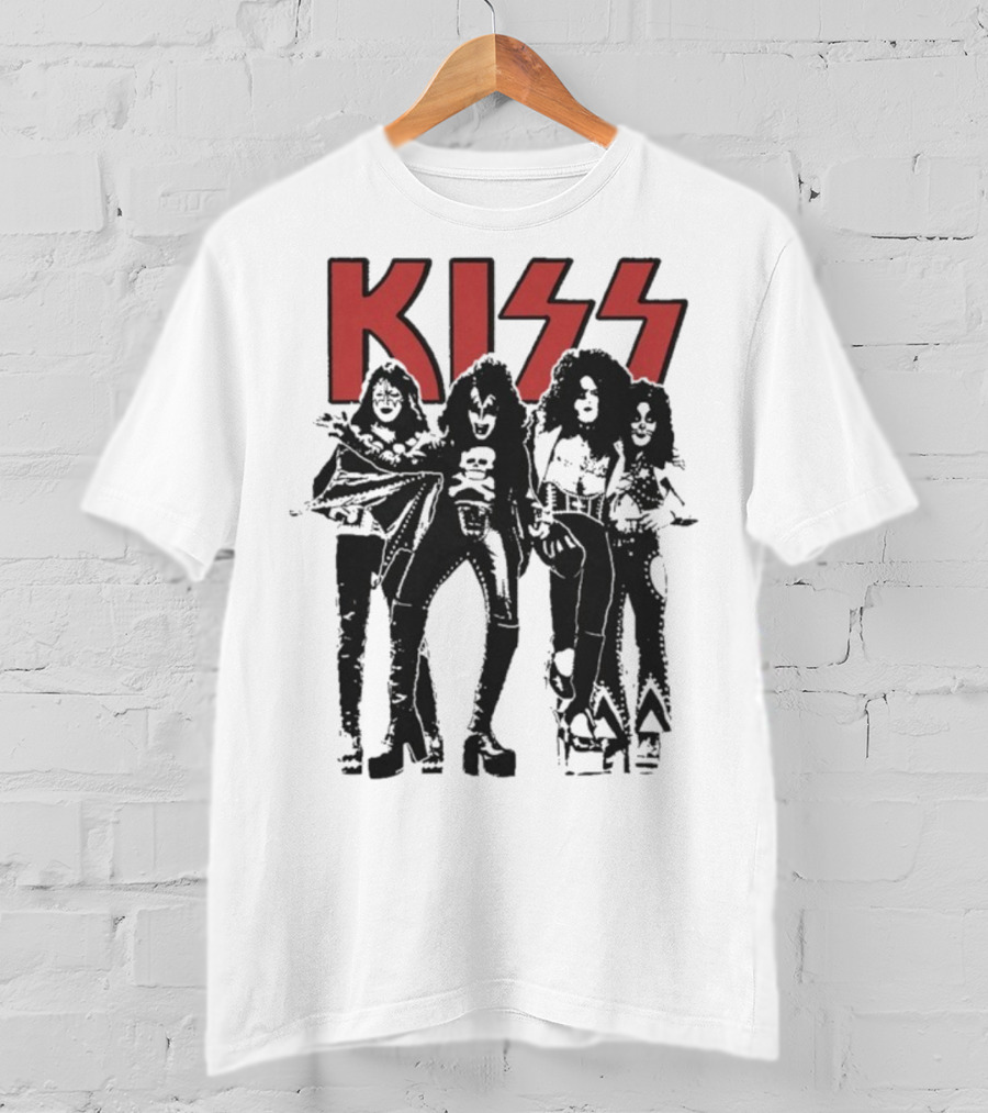 Kiss Band You Wanted The Best 1973-2023 Anniversary Classic Members T-Shirt