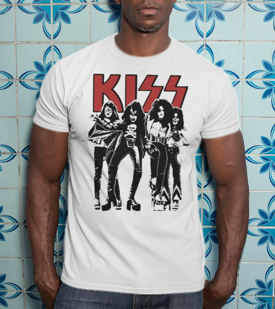 Kiss Band You Wanted The Best 1973-2023 Anniversary Classic Members T-Shirt