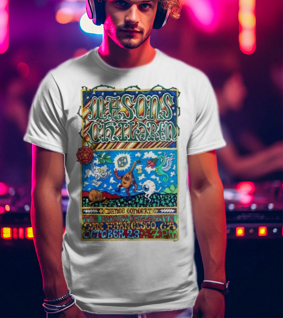 Masons Children Dance Concert The Freight Collective San Francisco CA October 23 2025 T-Shirt