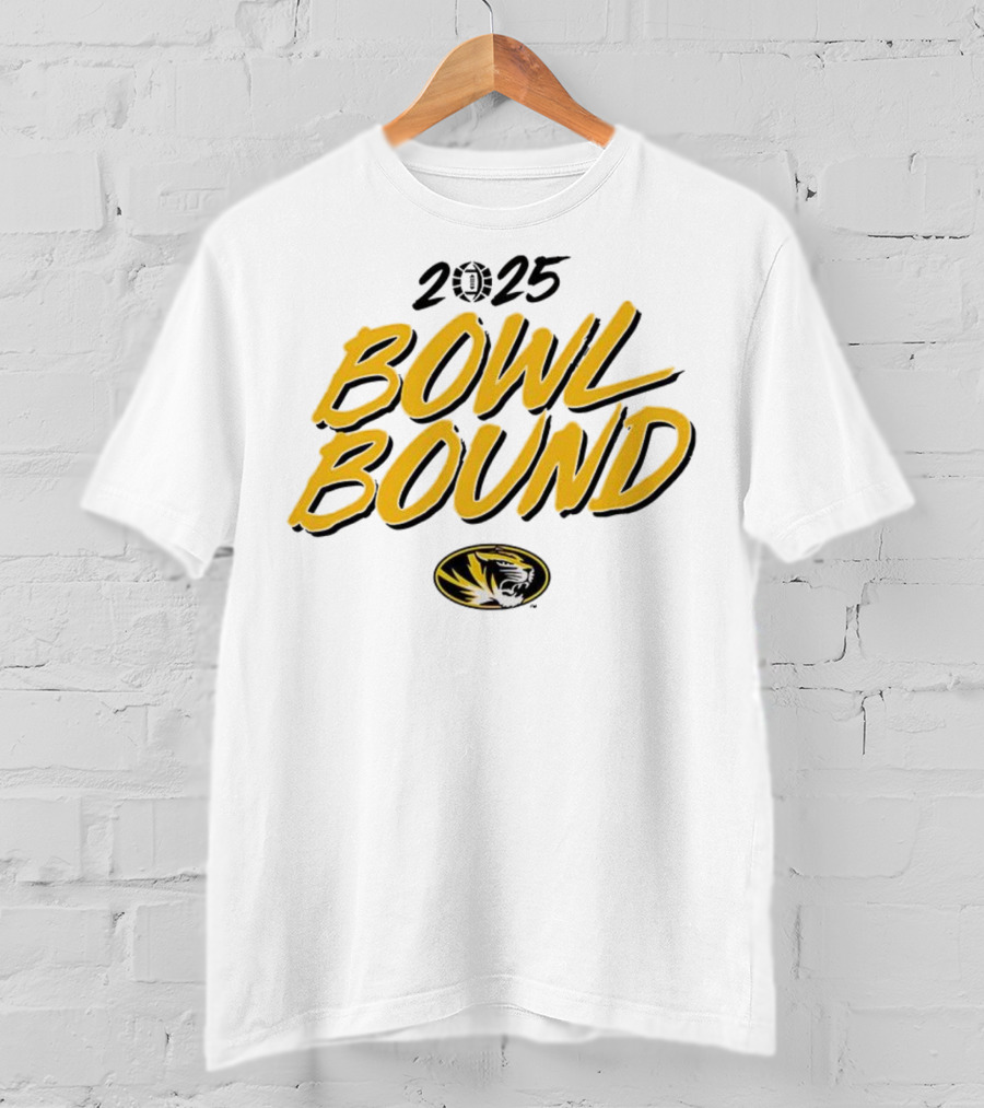 Missouri Tigers 2025 Bowl Bound T-Shirt