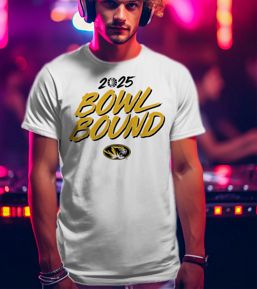 Missouri Tigers 2025 Bowl Bound T-Shirt