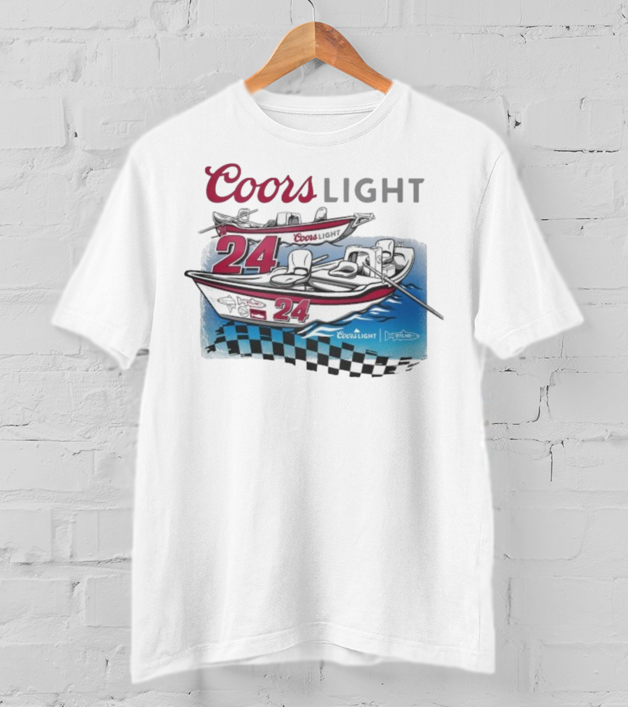 Coors Light STLHD 24 Racing Boat Collaboration T-Shirt
