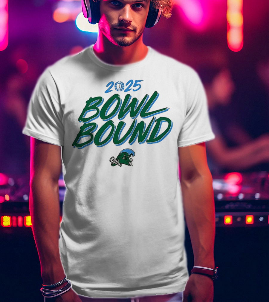 2025 Tulane Green Wave Bowl Bound T-Shirt
