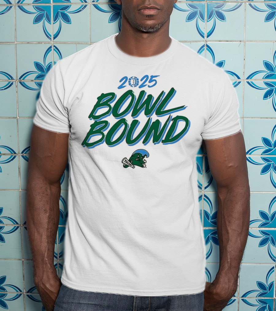 2025 Tulane Green Wave Bowl Bound T-Shirt
