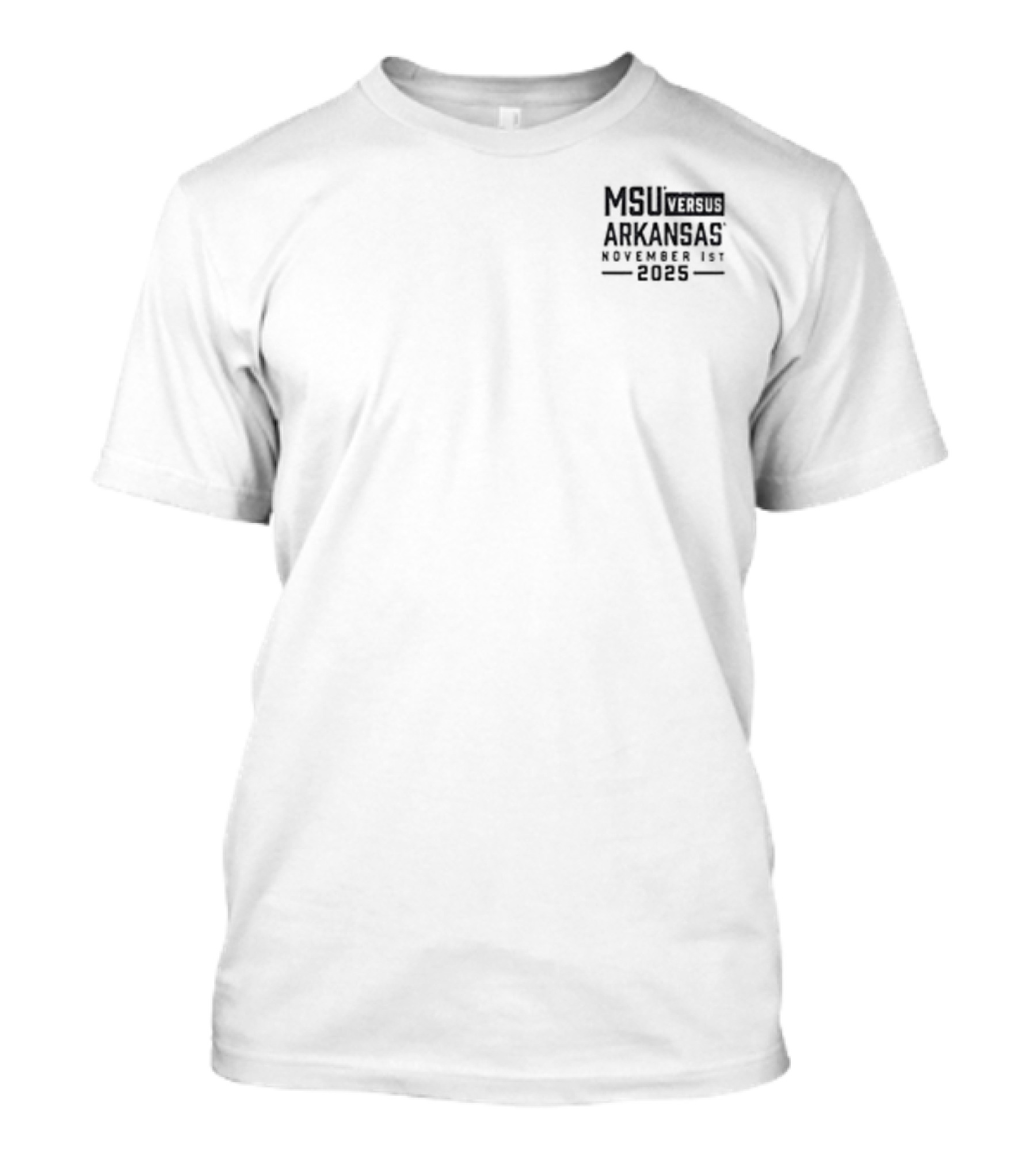 Arkansas Razorbacks Vs Mississippi State Bulldogs September 1st 2025 Football Game Day Helmet Double-Sided T-Shirt
