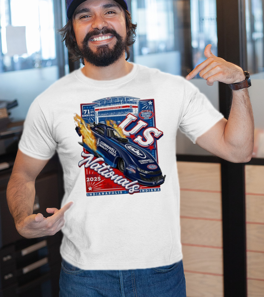 71st Annual Cornwell Quality Tools U.S. Nationals 2025 Indianapolis Raceway Park Indiana Event T-Shirt
