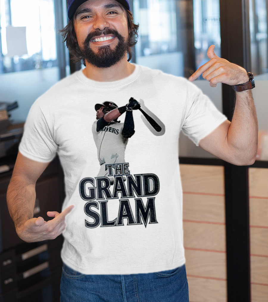 Eugenio Suárez Seattle Mariners The Grand Slam MLB Baseball T-Shirt