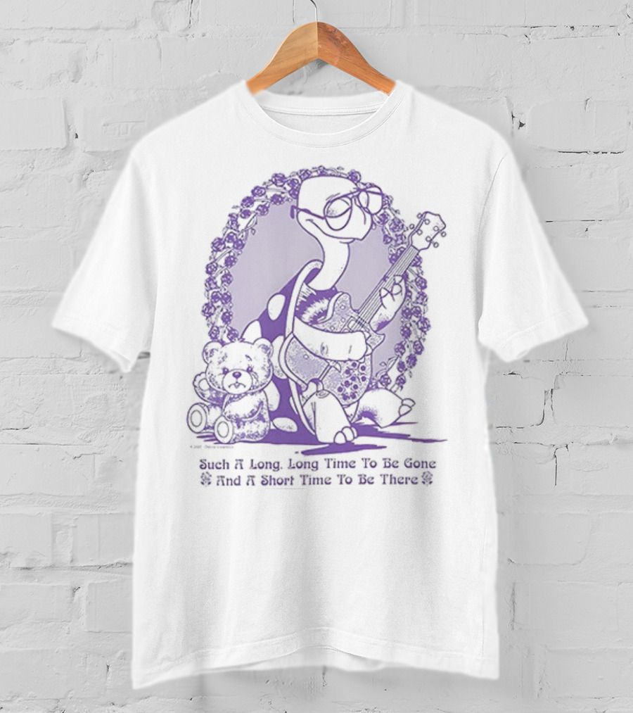 Grateful Dead Bear And Turtle Such A Long Long Time To Be Gone To Get Back Home T-Shirt