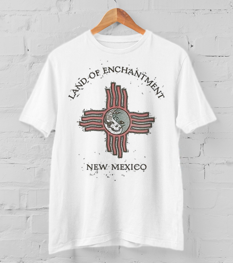 Grateful Dead Land Of Enchantment New Mexico United States Of Dead Zia Symbol T-Shirt