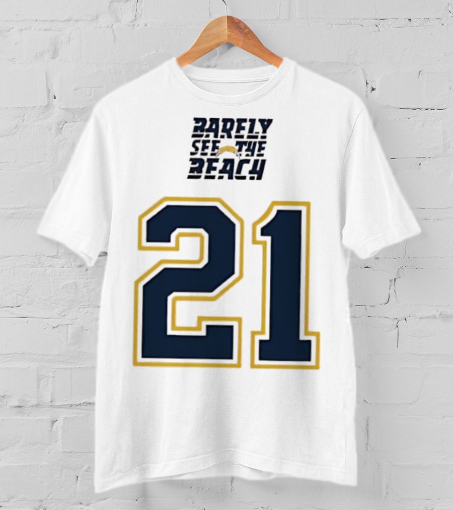 LaDainian Tomlinson San Diego Chargers 21 Barely See The Beach T-Shirt