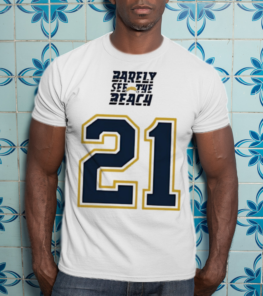 LaDainian Tomlinson San Diego Chargers 21 Barely See The Beach T-Shirt