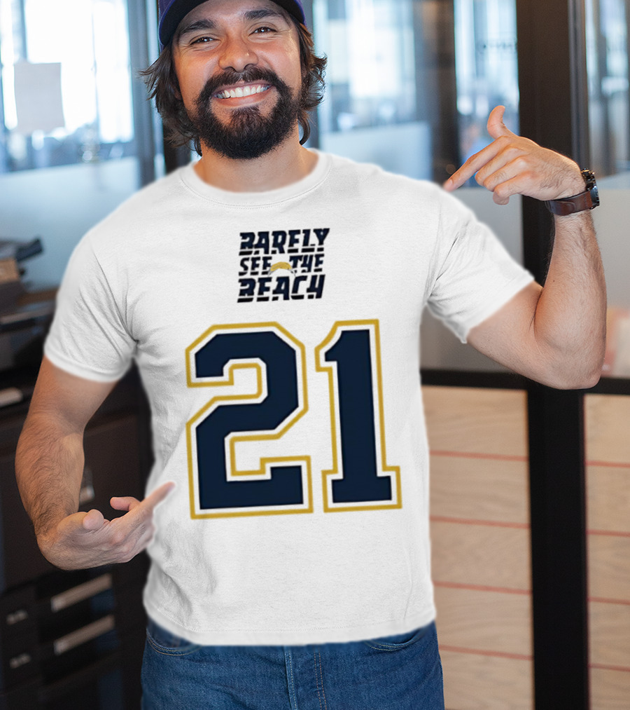 LaDainian Tomlinson San Diego Chargers 21 Barely See The Beach T-Shirt