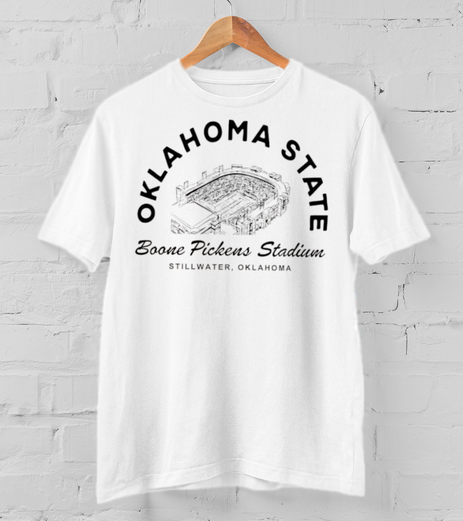Oklahoma State Boone Pickens Stadium Stillwater October 25 T-Shirt