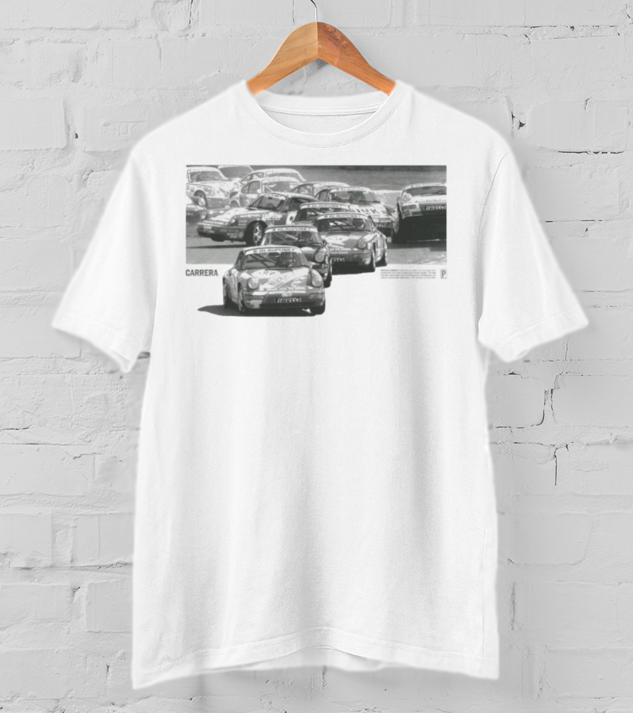 Period Correct Carrera Car Rennen DTM Labatt Euroteam Automobil 1992 1993 Classic Retro Racing Scene T-Shirt