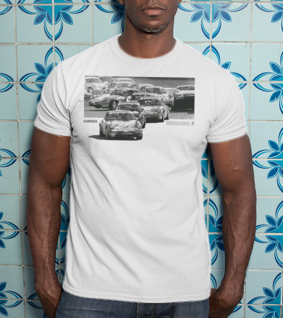 Period Correct Carrera Car Rennen DTM Labatt Euroteam Automobil 1992 1993 Classic Retro Racing Scene T-Shirt