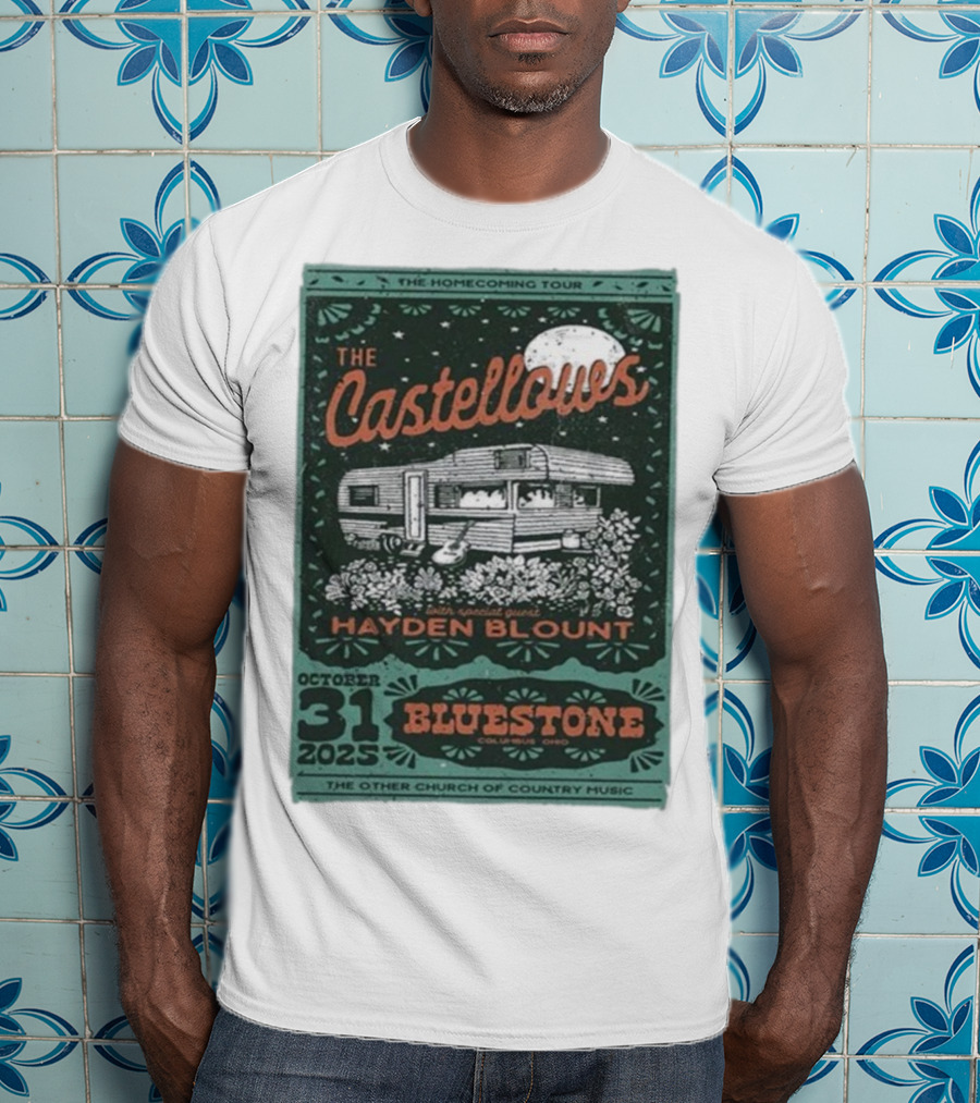 The Castellows Homecoming Tour Hayden Blount Bluestone Columbus October 31 2025 T-Shirt