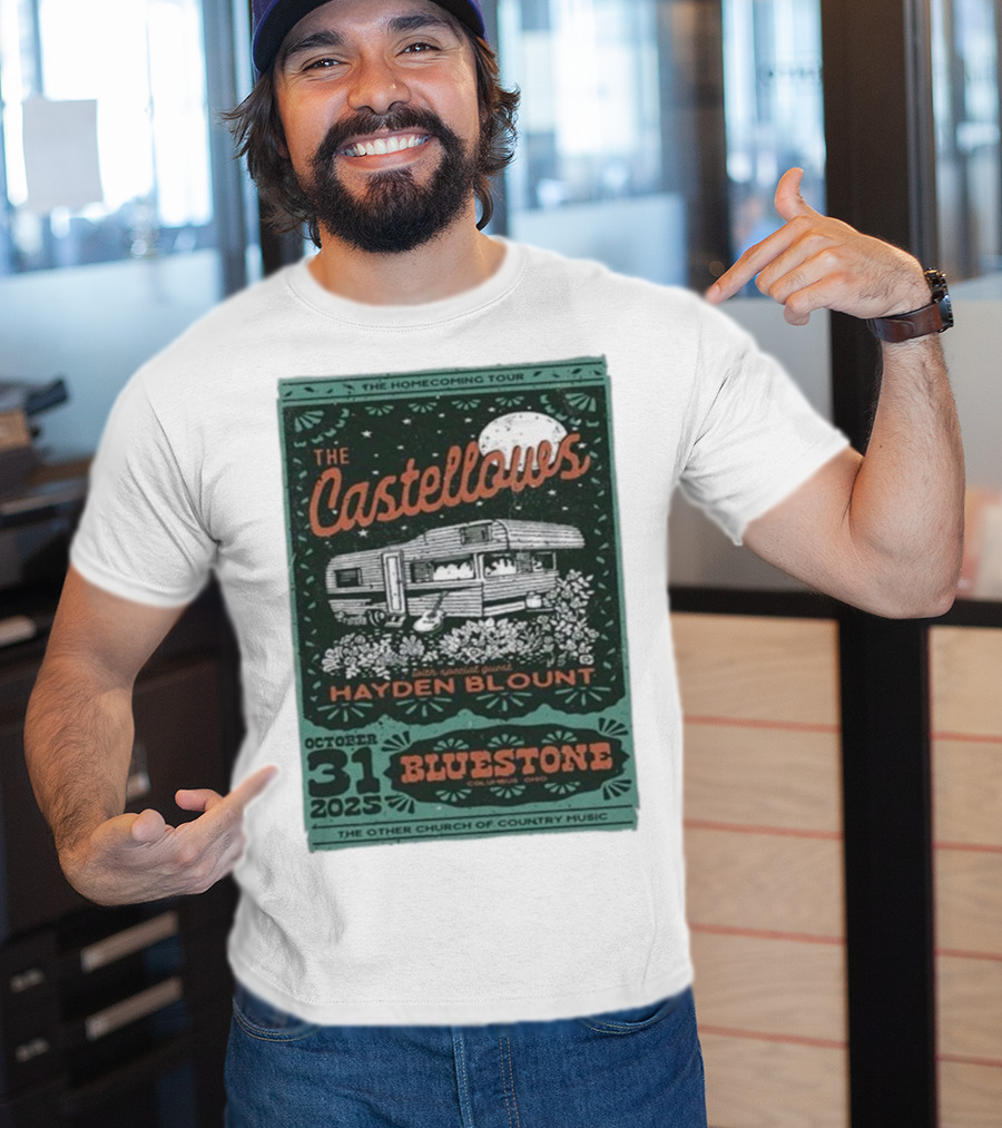 The Castellows Homecoming Tour Hayden Blount Bluestone Columbus October 31 2025 T-Shirt