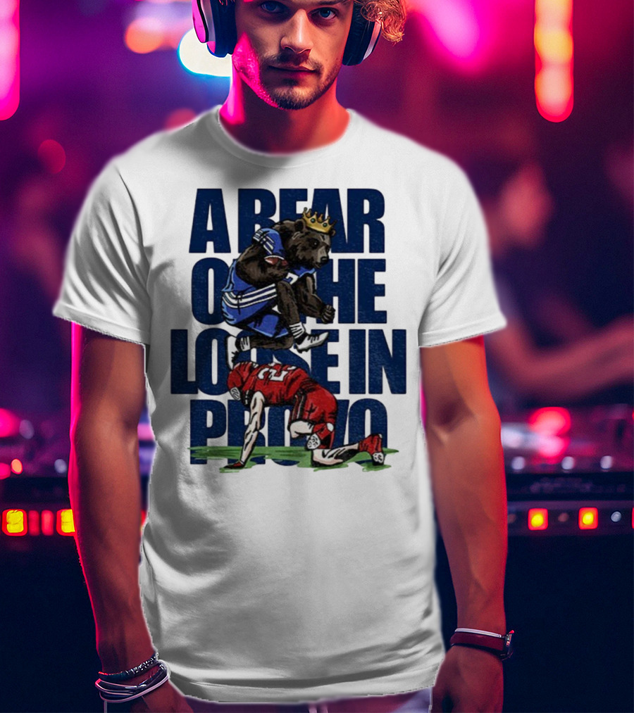 A Bear On The Loose In Provo Jump Over Kansas City Chief T-Shirt