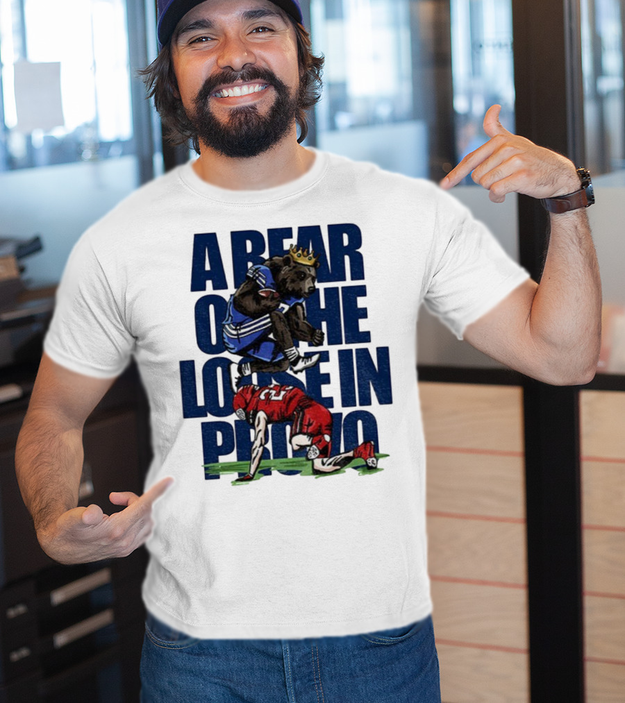 A Bear On The Loose In Provo Jump Over Kansas City Chief T-Shirt