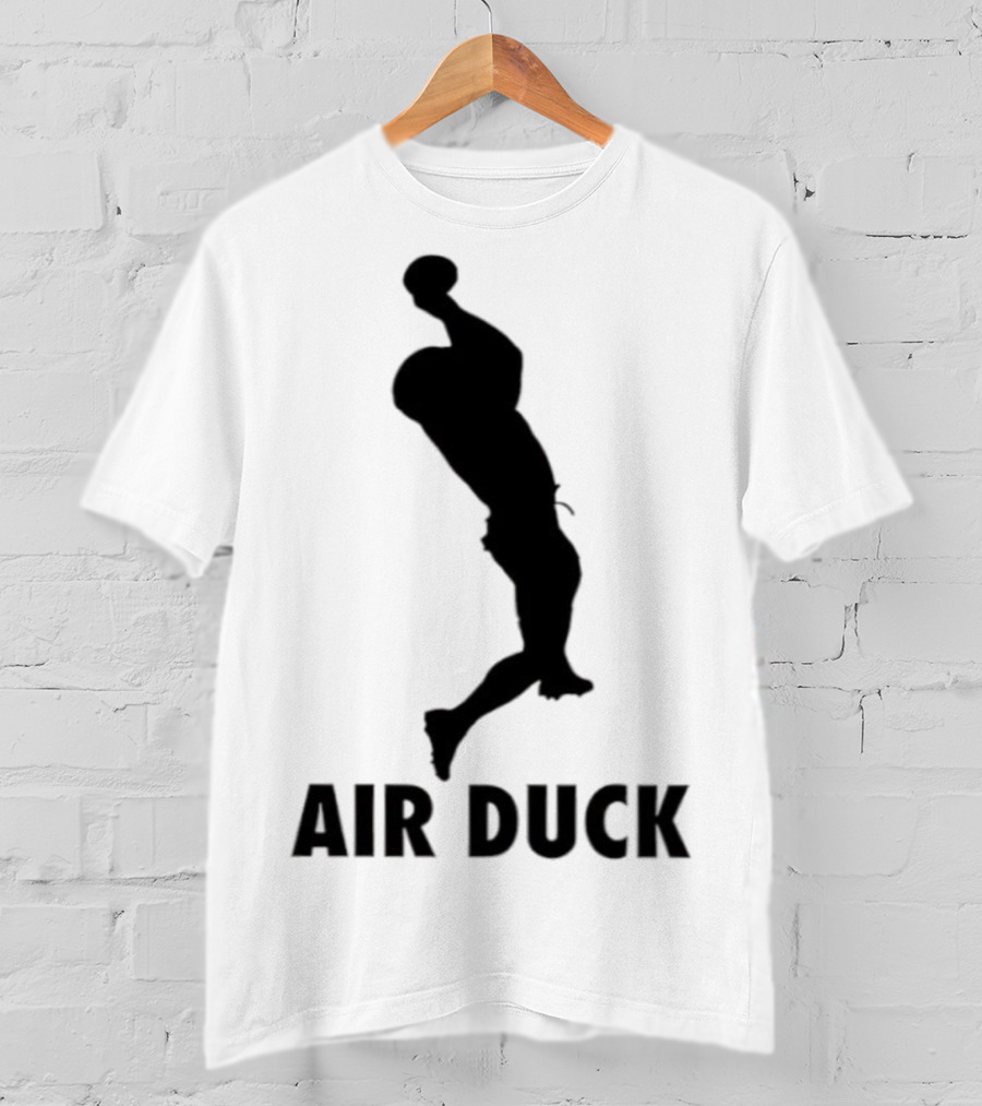 Air Duck Dunk Silhouette Jordan Parody T-Shirt