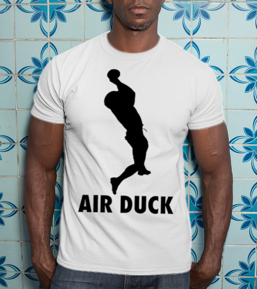 Air Duck Dunk Silhouette Jordan Parody T-Shirt