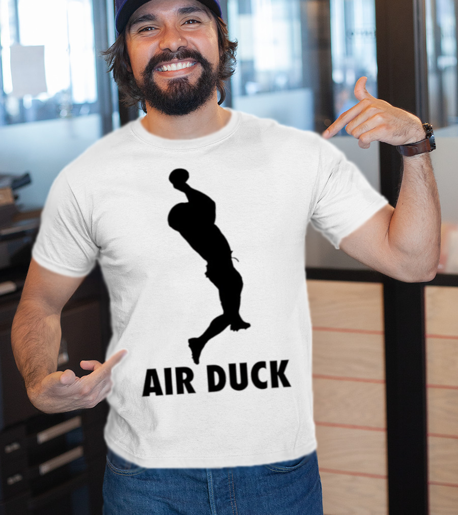 Air Duck Dunk Silhouette Jordan Parody T-Shirt
