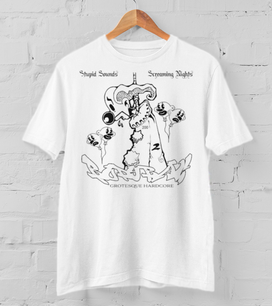 Bodybag Grotesque Hardcore Stupid Sounds Screaming Nights T-Shirt
