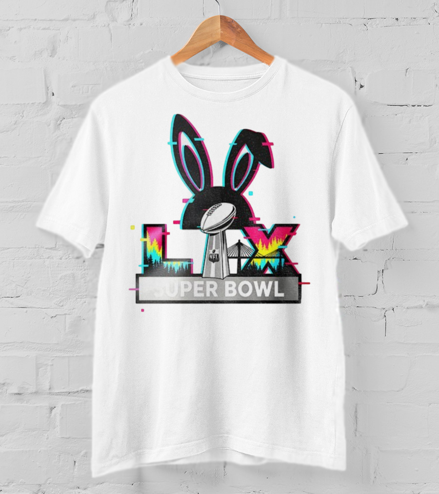 Bad Bunny LVI Super Bowl NFL Halftime Show LAX Stadium T-Shirt