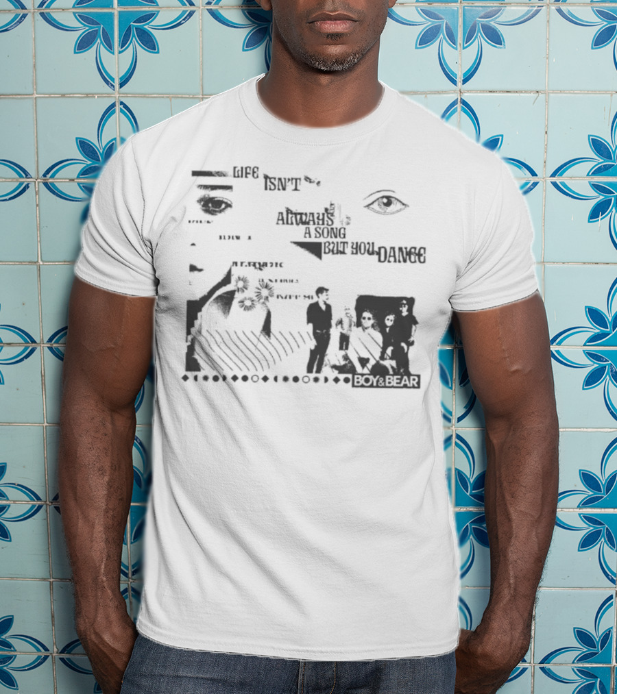 Boy & Bear Life Isn’t Always A Song But You Dance Eye Artwork T-Shirt