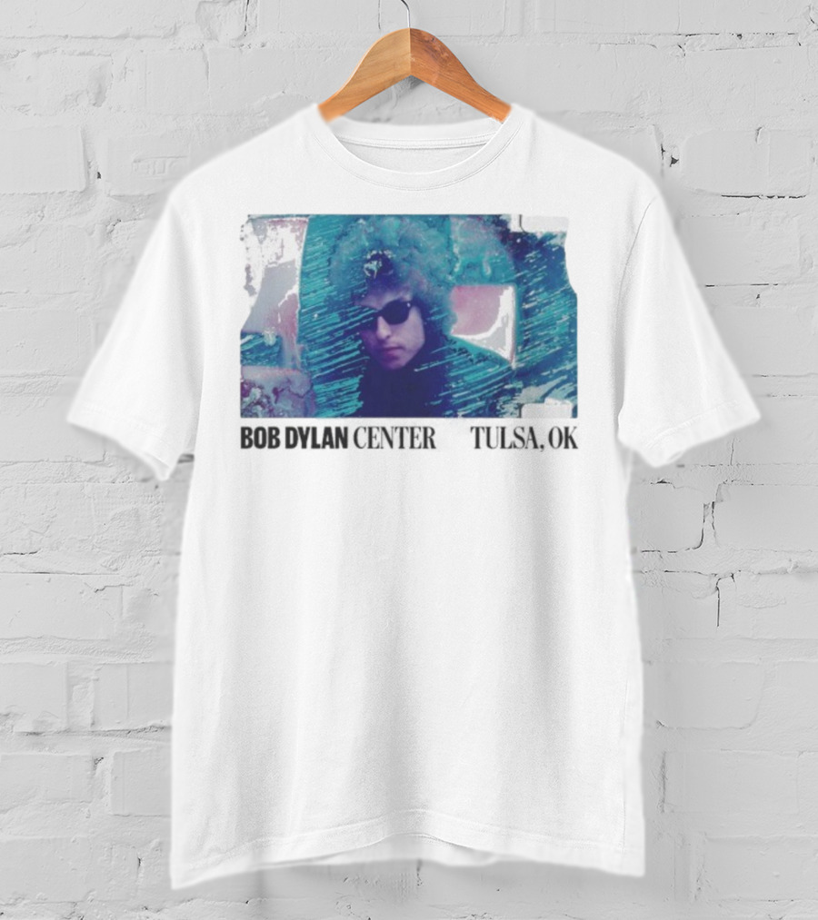 Bob Dylan Europe 1966 Tulsa OK Tour Vintage Style Photo T-Shirt