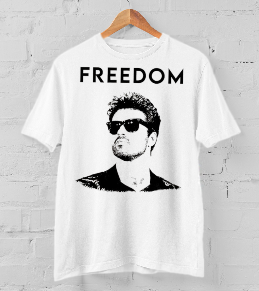 George Michael Freedom Retro Tribute T-Shirt