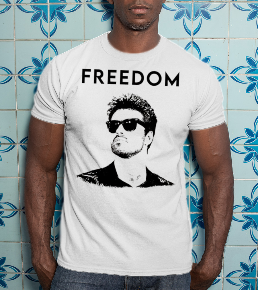 George Michael Freedom Retro Tribute T-Shirt