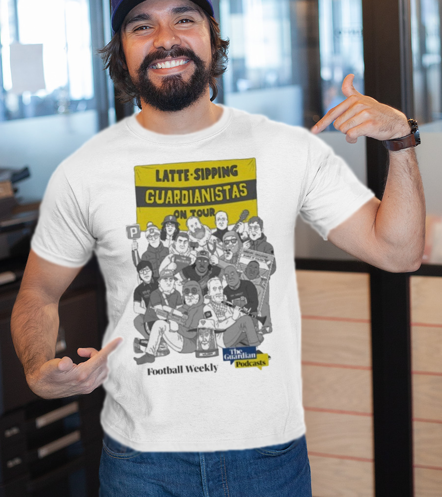 Latte-Sipping Guardianistas On Tour Football Weekly The Guardian Podcasts T-Shirt