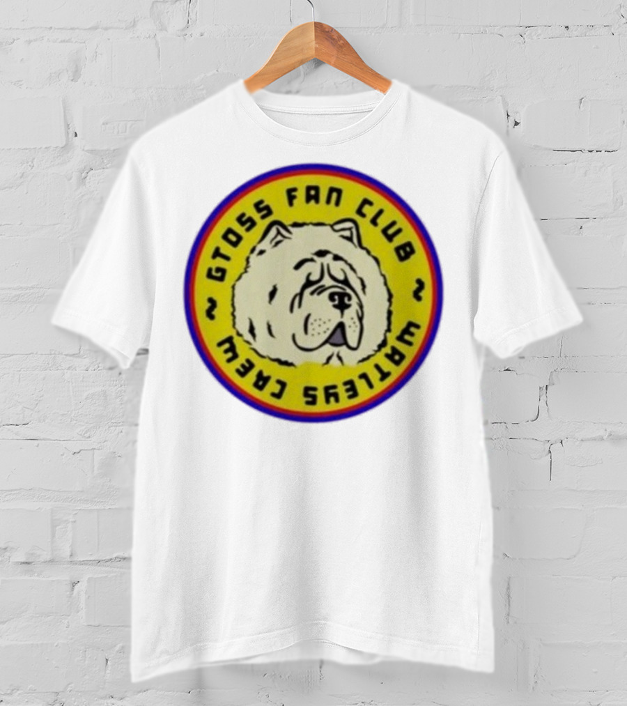 GToss Fan Club Watleys Crew Dog Emblem T-Shirt