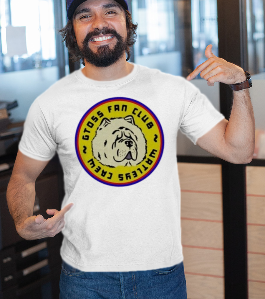 GToss Fan Club Watleys Crew Dog Emblem T-Shirt