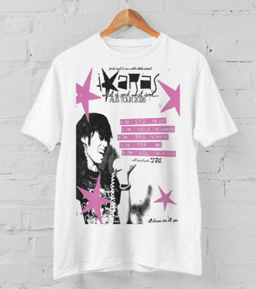 Ixara AUS Tour 2026 June Dates SYD MELB BRIS PER ADL T-Shirt