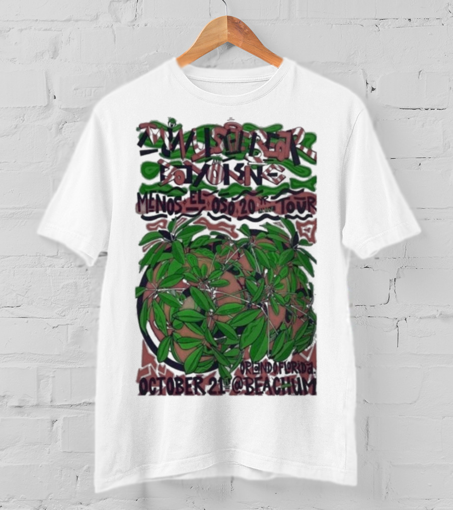 Minus The Bear VOXEL Florida Tour The Beacham October 21 2025 T-Shirt