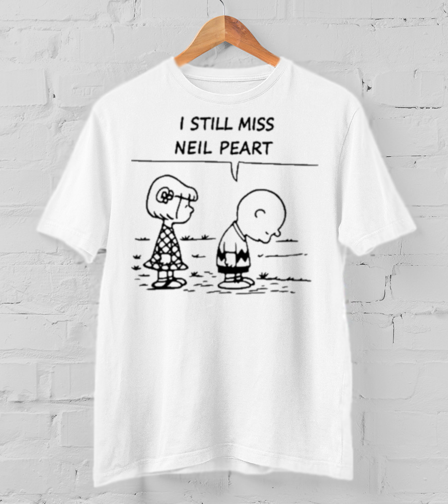 Charlie Brown Lucy Peanuts I Still Miss Neil Peart T-Shirt
