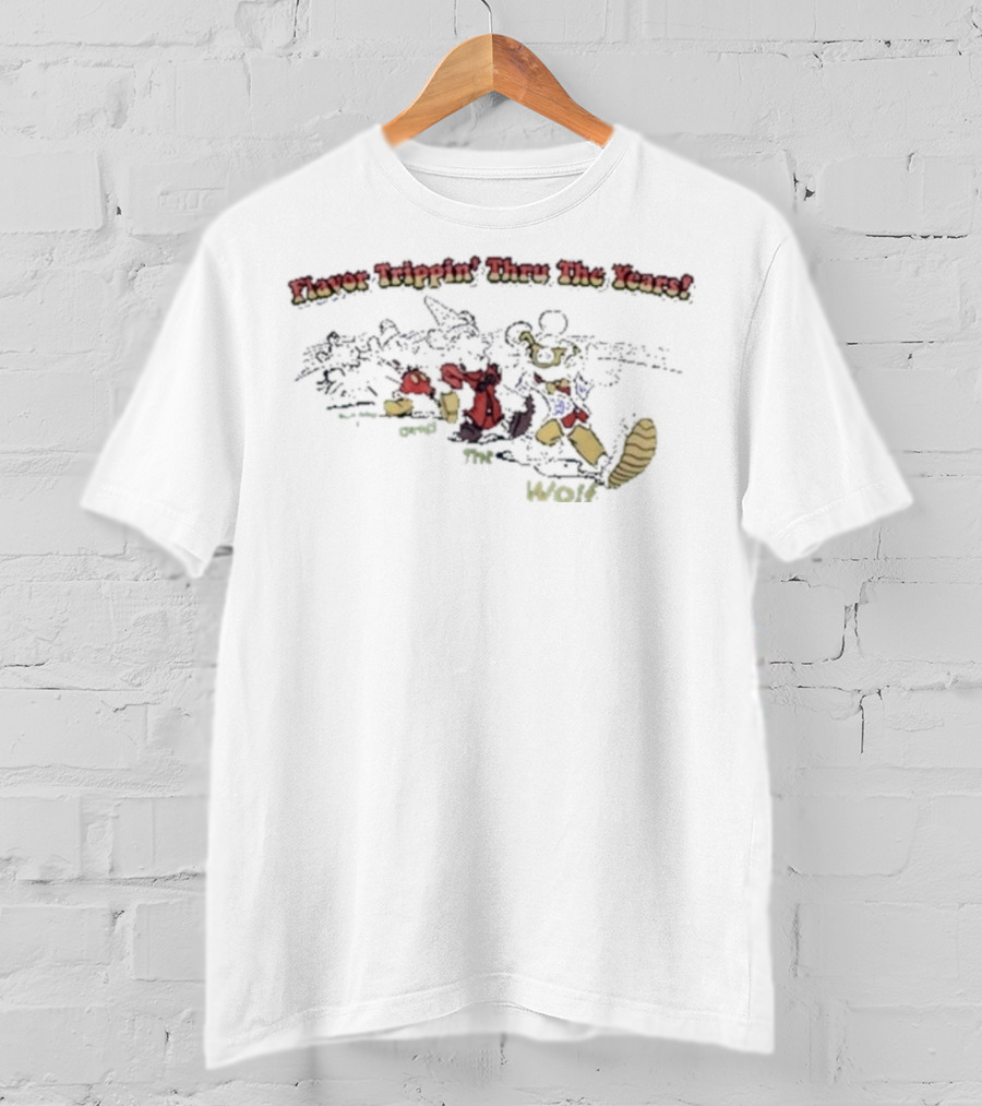 Flavor Trippin’ Thru The Years Turkey And The Wolf Mickey Mouse Disney T-Shirt