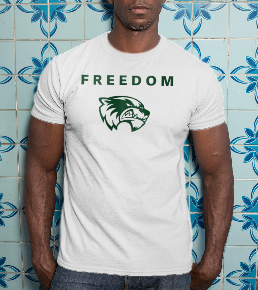 Utah Valley Freedom Wolverine Logo T-Shirt