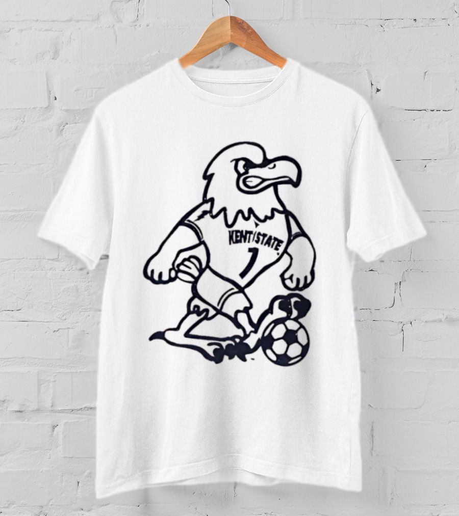 Kent State Eagle Soccer Mascot T-Shirt