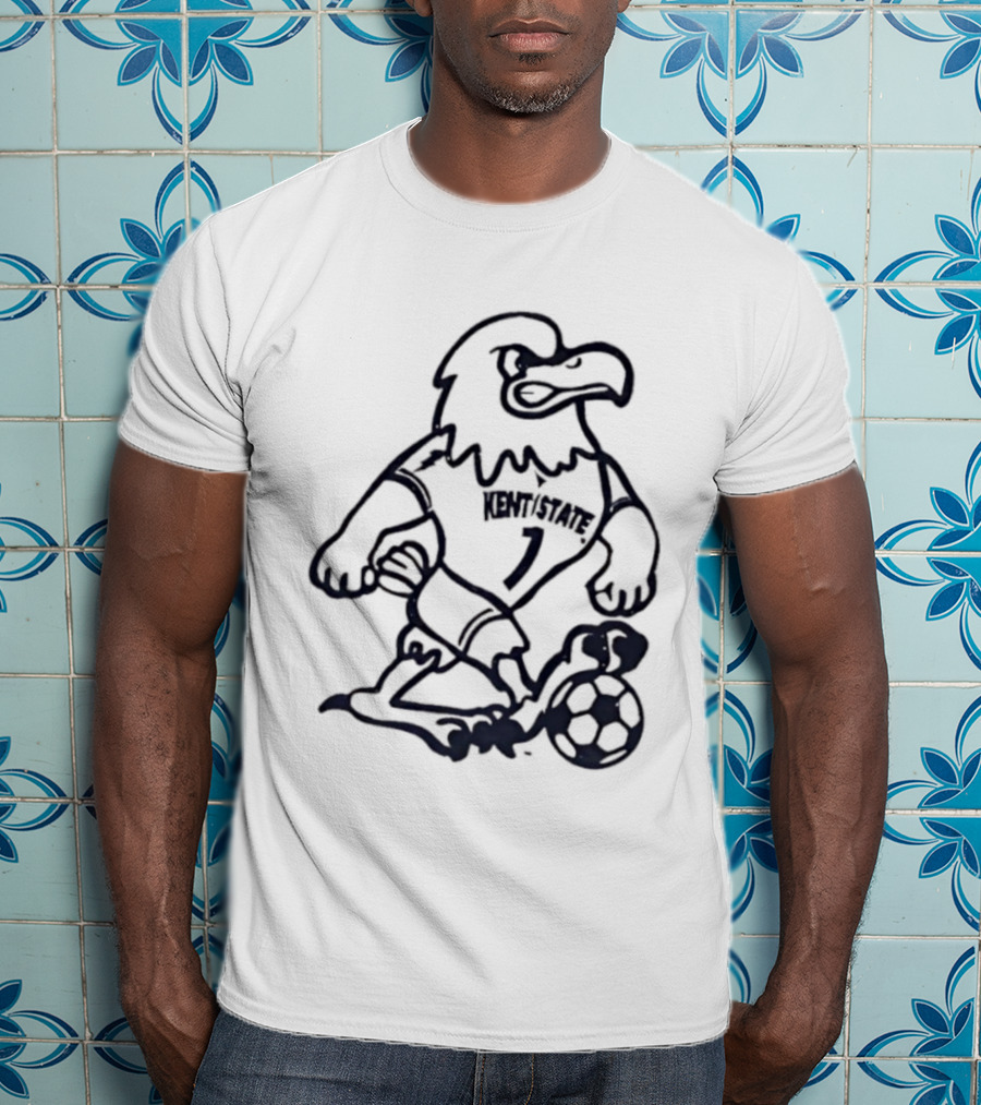 Kent State Eagle Soccer Mascot T-Shirt