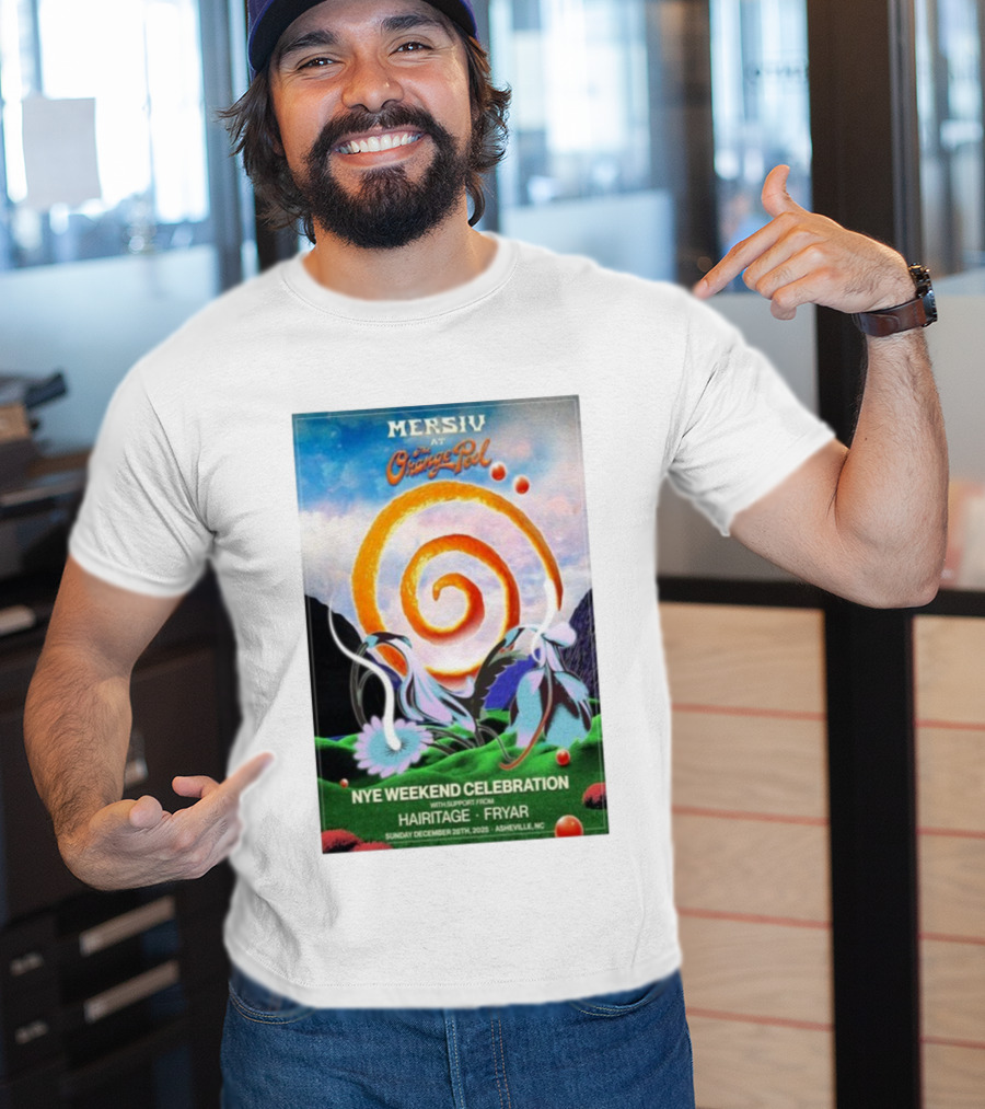 Mersiv At Orange Peel NYE Weekend Celebration Asheville NC December 28 2025 Hairitage And Fryar T-Shirt