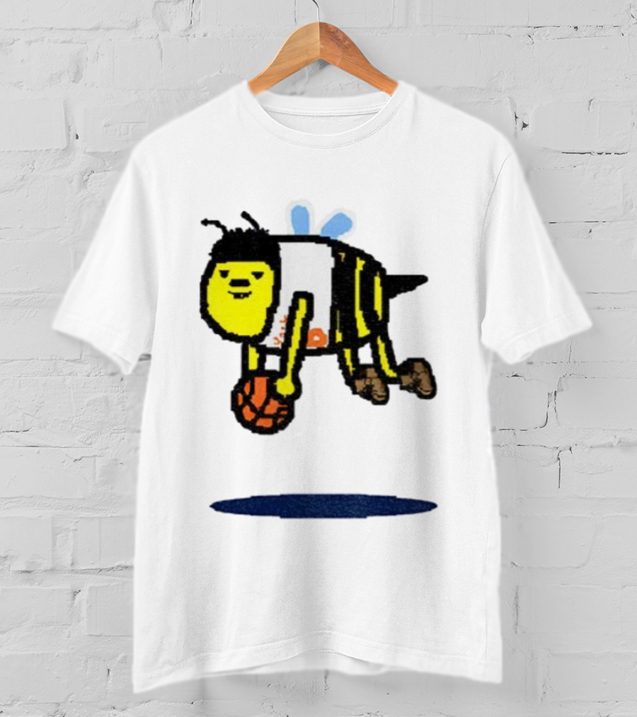 OG Anuno-bee Dribbling Basketball Knicks Paint Style T-Shirt