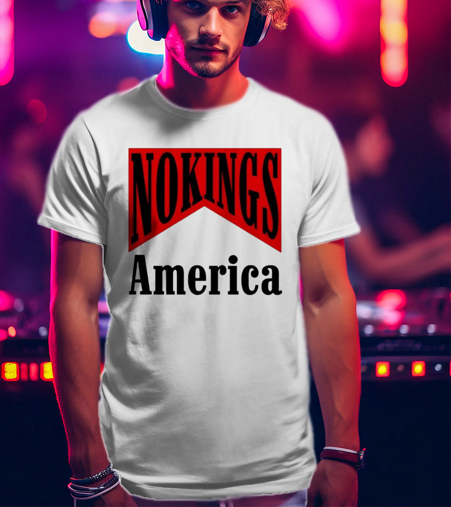 NOKINGS America Medicine Packaging Sarcastic Fashion T-Shirt