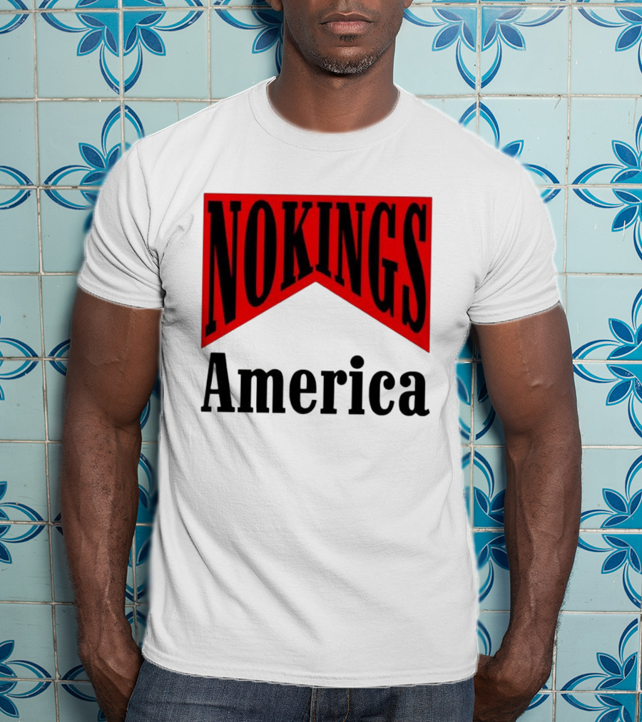 NOKINGS America Medicine Packaging Sarcastic Fashion T-Shirt