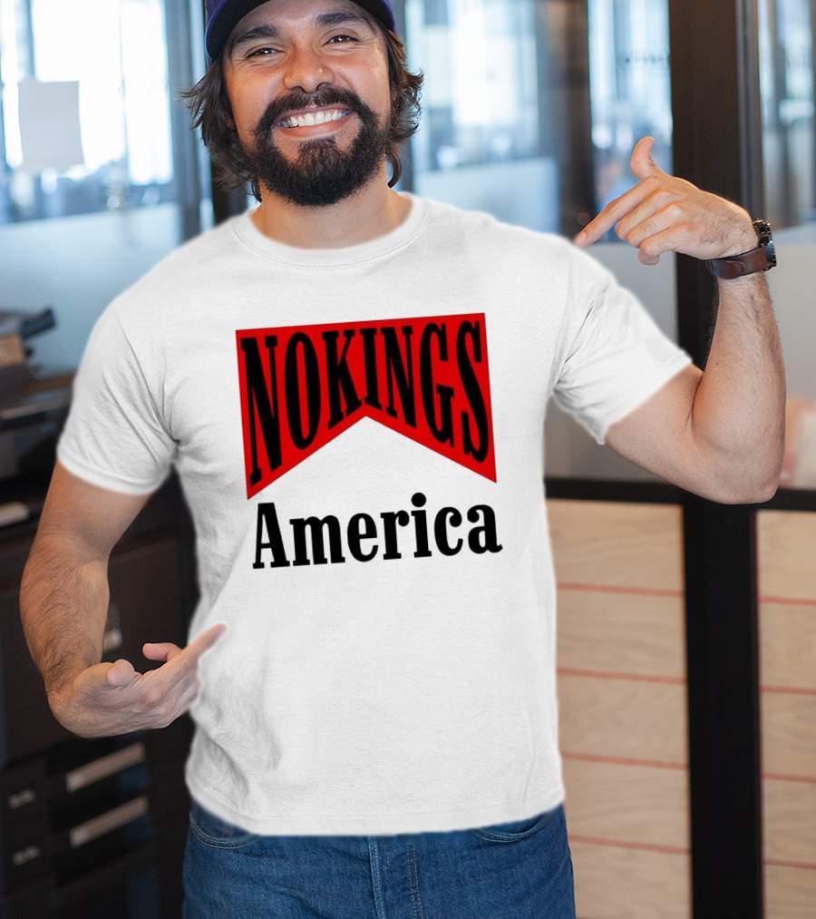 NOKINGS America Medicine Packaging Sarcastic Fashion T-Shirt